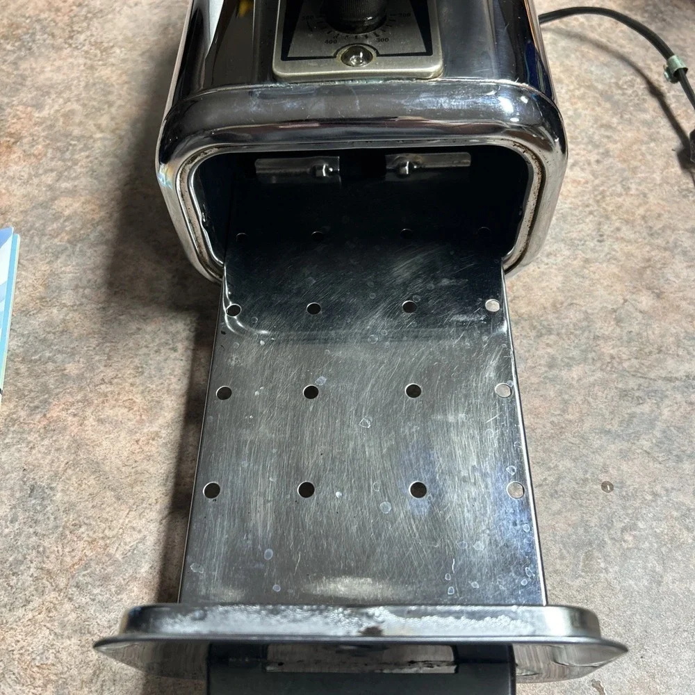 Vintage‎ Knapp Monarch Redi-Baker Chrome Cooker Baking Countertop Oven Tested